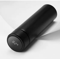 Stainless Steel Smart Water Bottle, Leak Proof, Double Walled, Keep Drink Hot & Cold, LCD Temperature Display